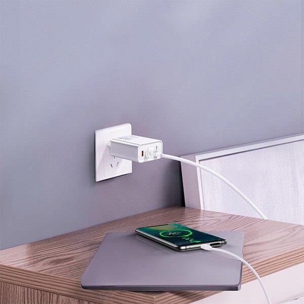 Baseus Speed Pps Pd Qc 4.0 Qc3.0 Hızlı Şarj Adaptörü 30W-Siyah