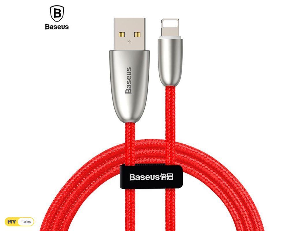 BASEUS TORCH SERIES DATA CABLE USB FOR IP 2M RED