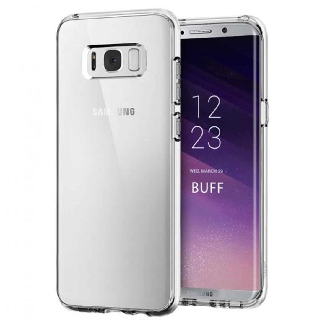 Buff Galaxy S8 Plus Air Hybrid Case Clear