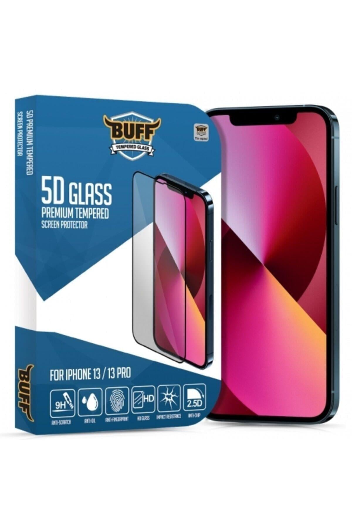 Buff Iphone 13 / 13 pro 5D Glass Ekran Koruyucu