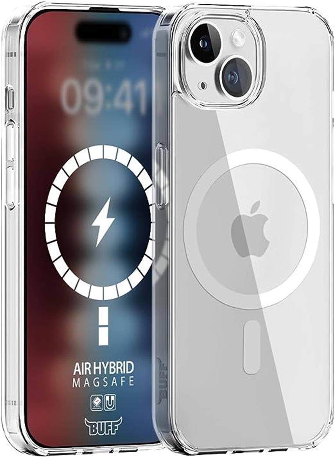 Buff iPhone 15 Magsafe Air Hybrid Kılıf