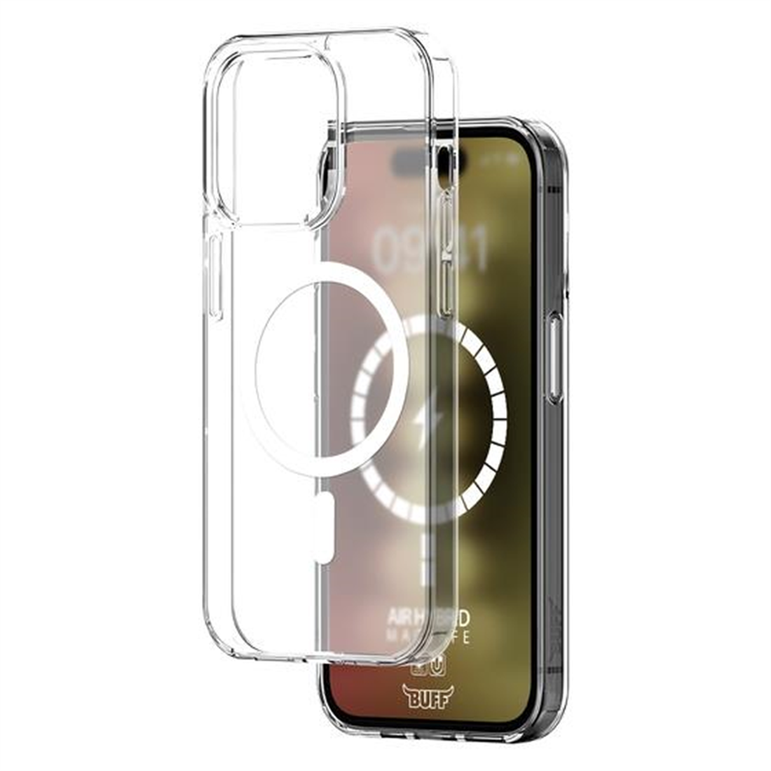 Buff iPhone 15 Plus Magsafe Air Hybrid Kılıf