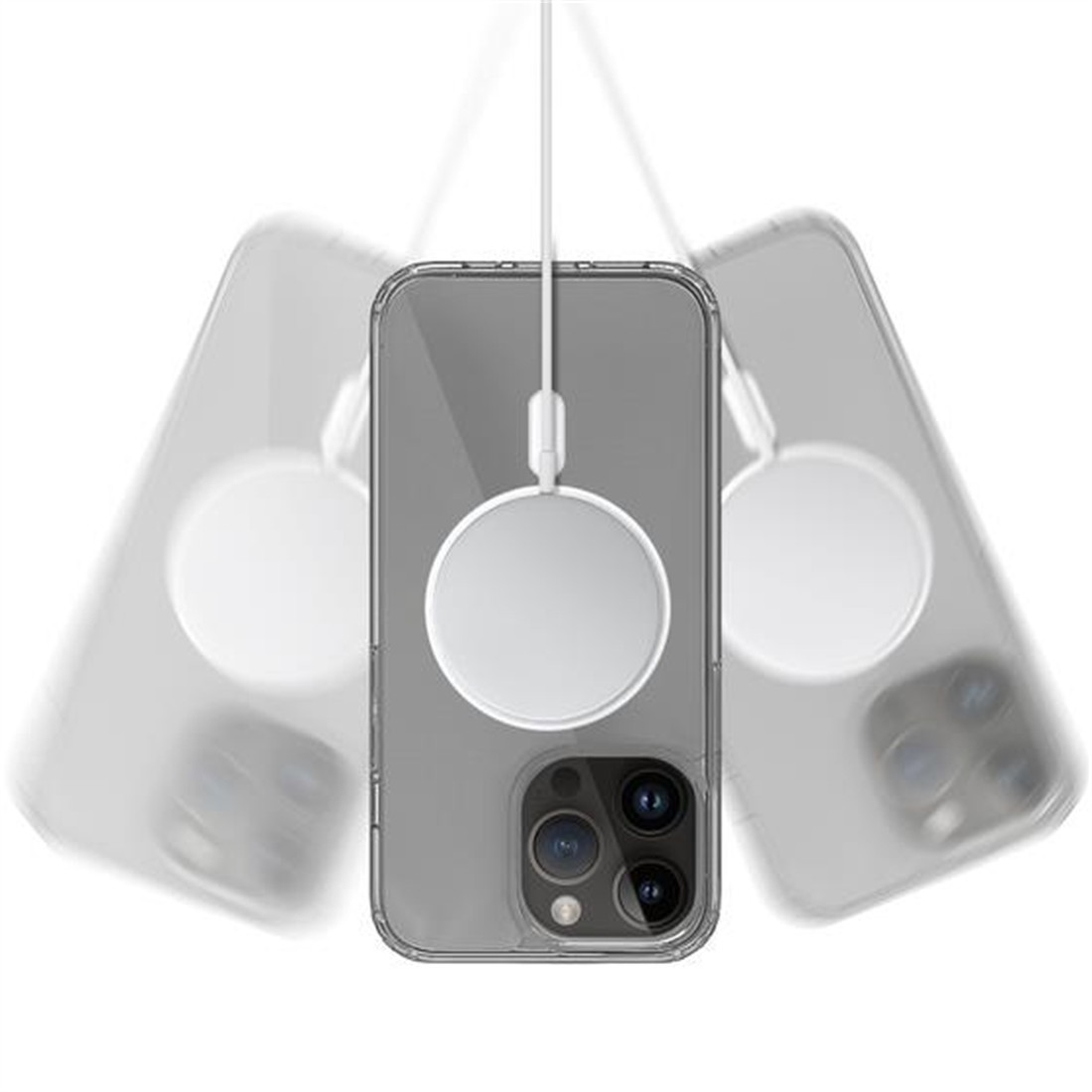 Buff iPhone 15 Plus Magsafe Air Hybrid Kılıf