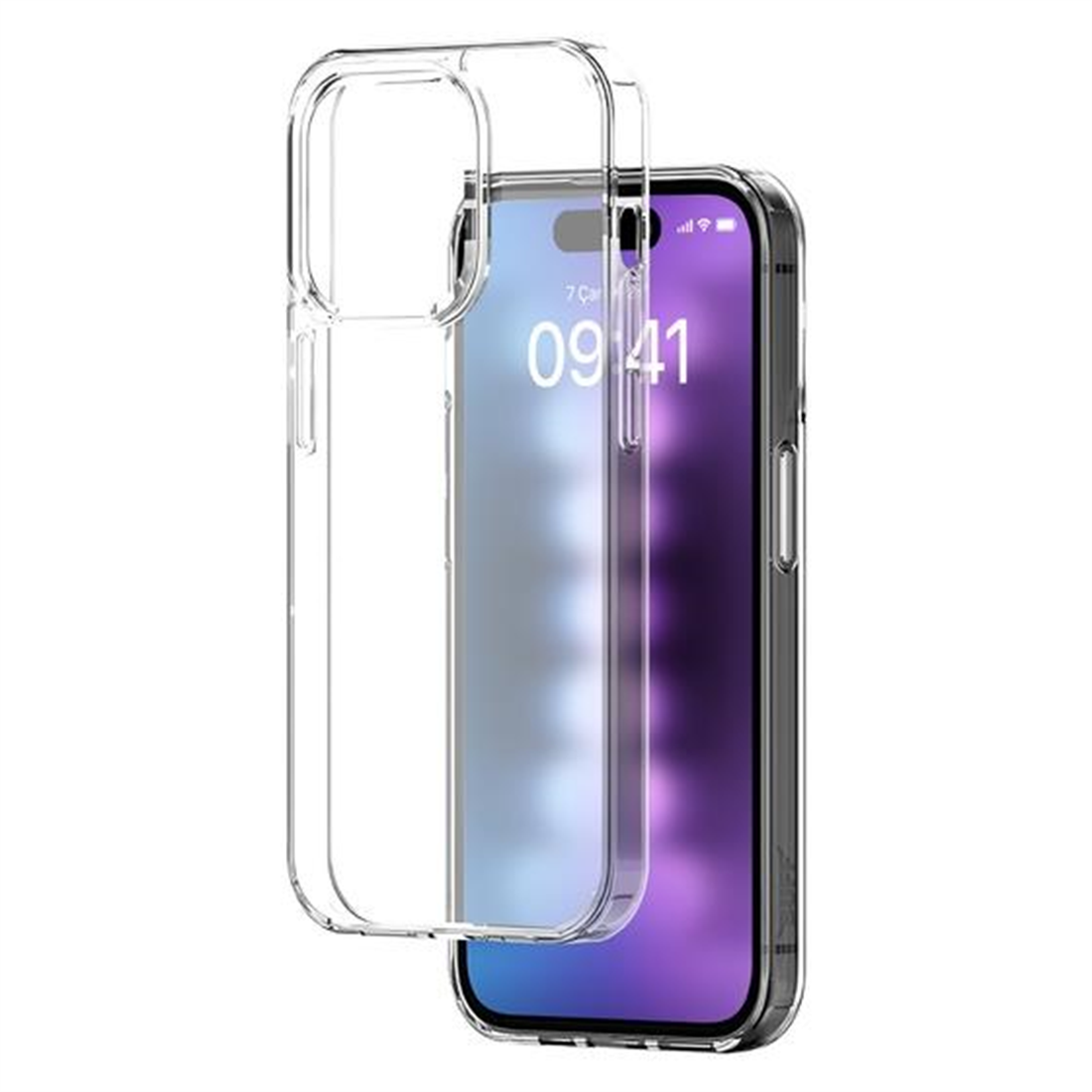 Buff iPhone 15 Pro Max Air Hybrid Kılıf Crystal Clear