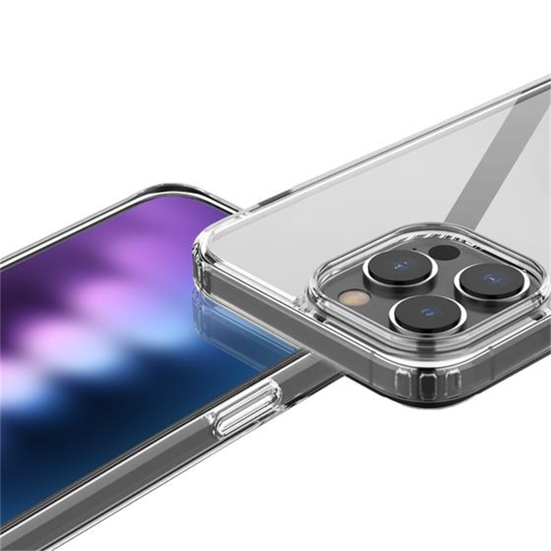 Buff iPhone 15 Pro Max Air Hybrid Kılıf Crystal Clear