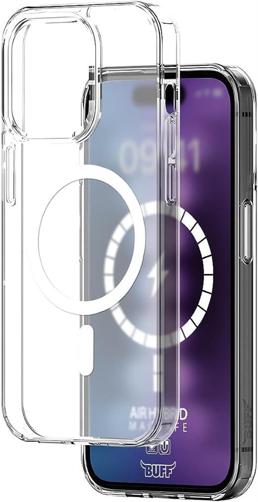 Buff iPhone 15 Pro Max Magsafe Air Hybrid Kılıf
