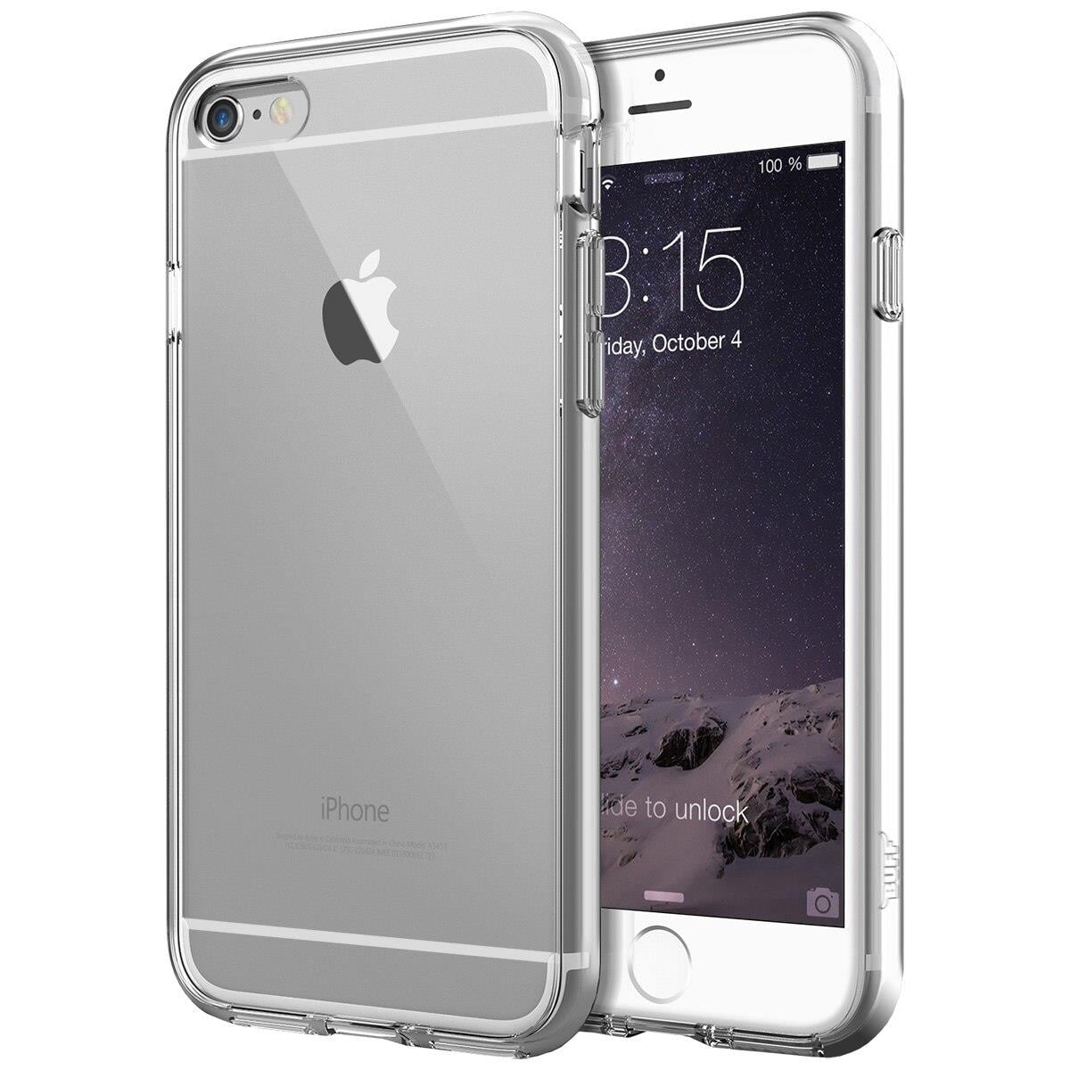 Buff iPhone 6S Plus Air Hybrid Case Smoke Black
