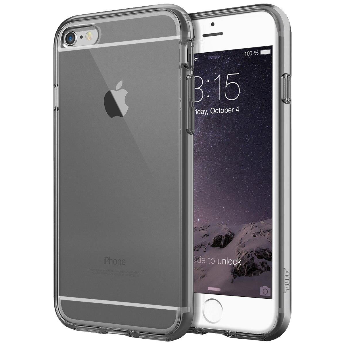 Buff iPhone 6S Plus Air Hybrid Case Smoke Black