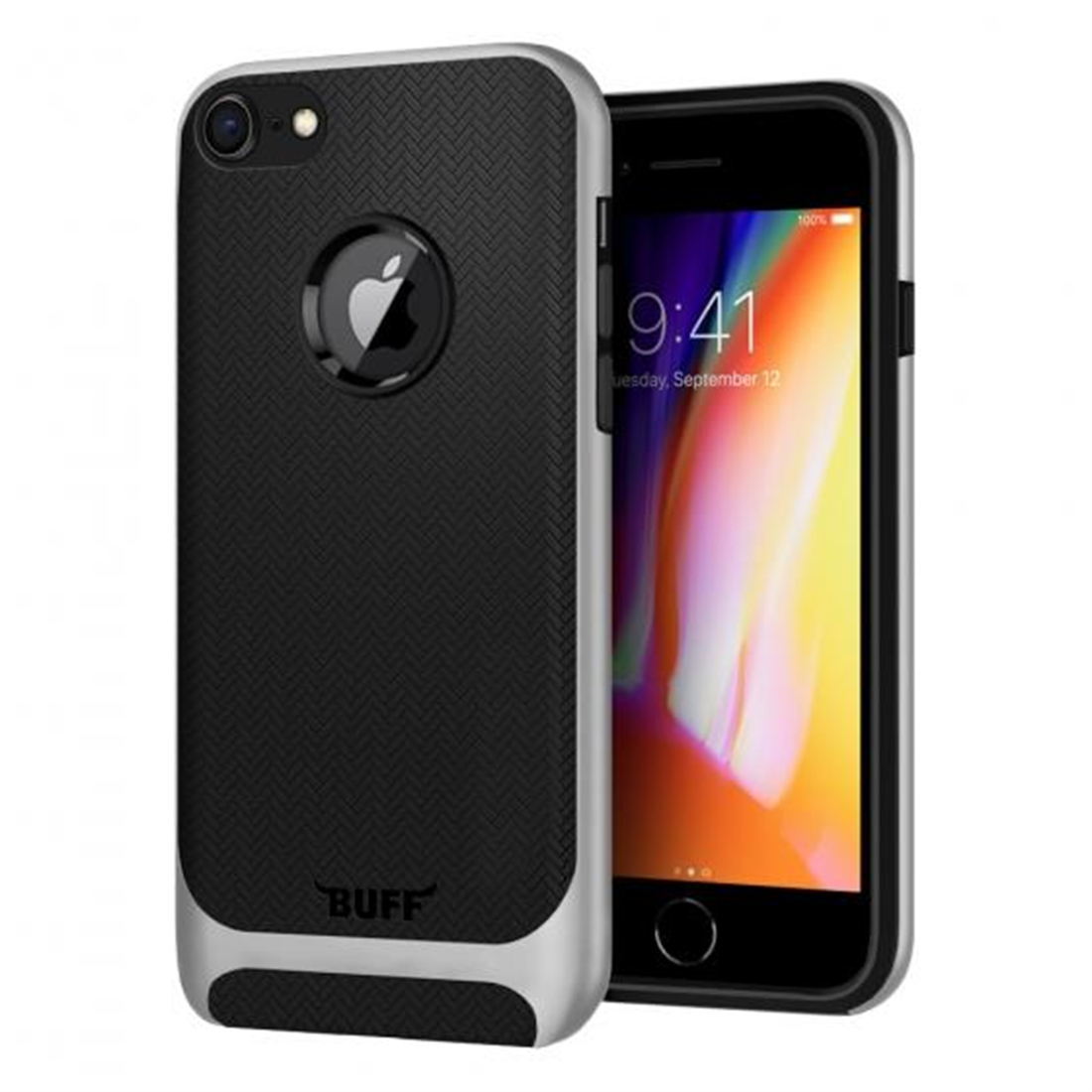 Buff iPhone 8 New Armor Silver 