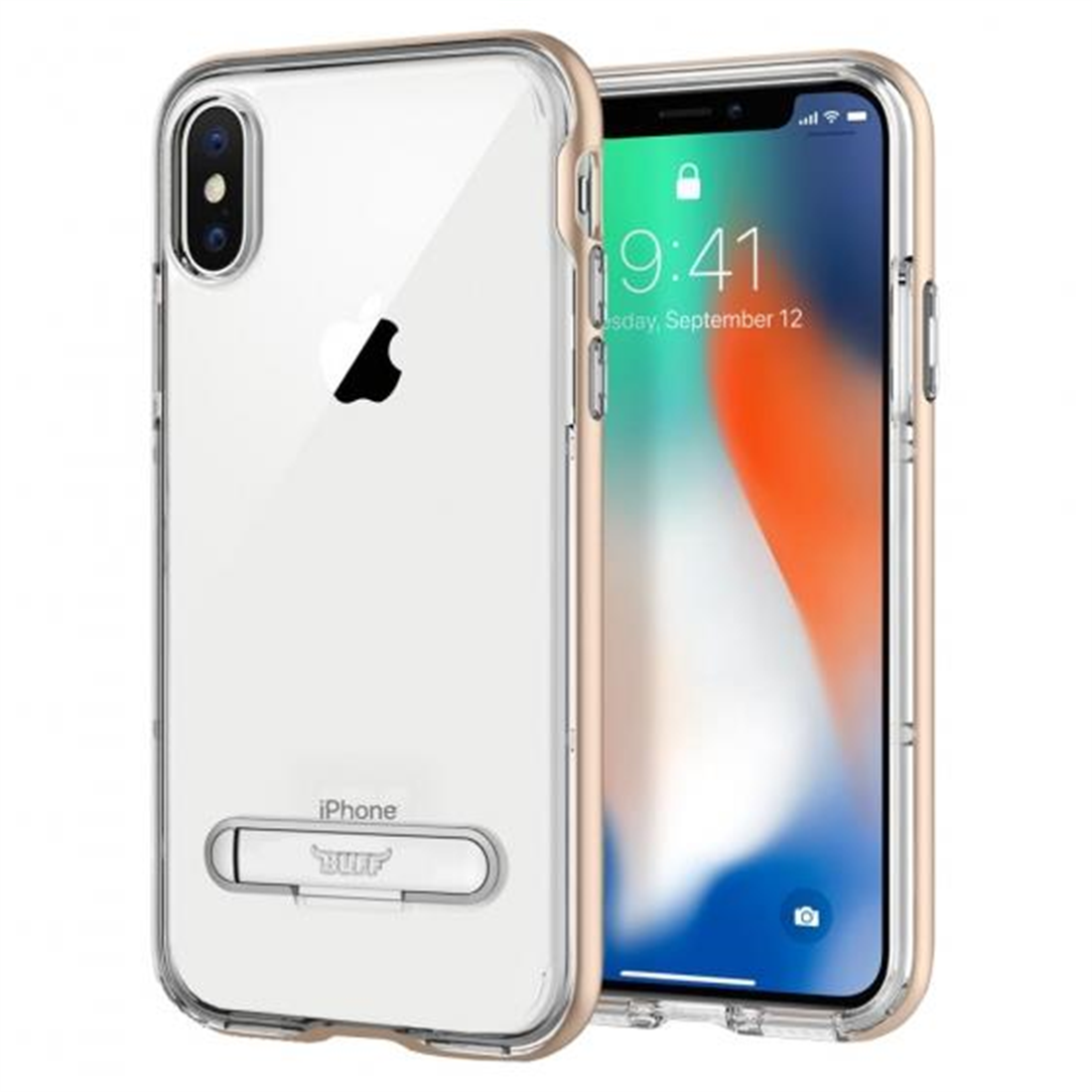 Buff iPhone X/XS Air Bumper Gold