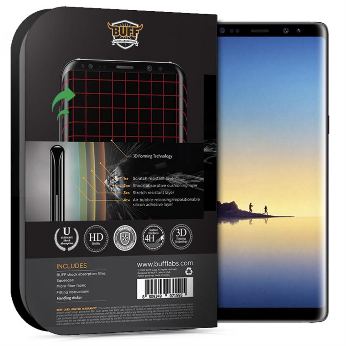 Buff Note 8 Air Bumper Red