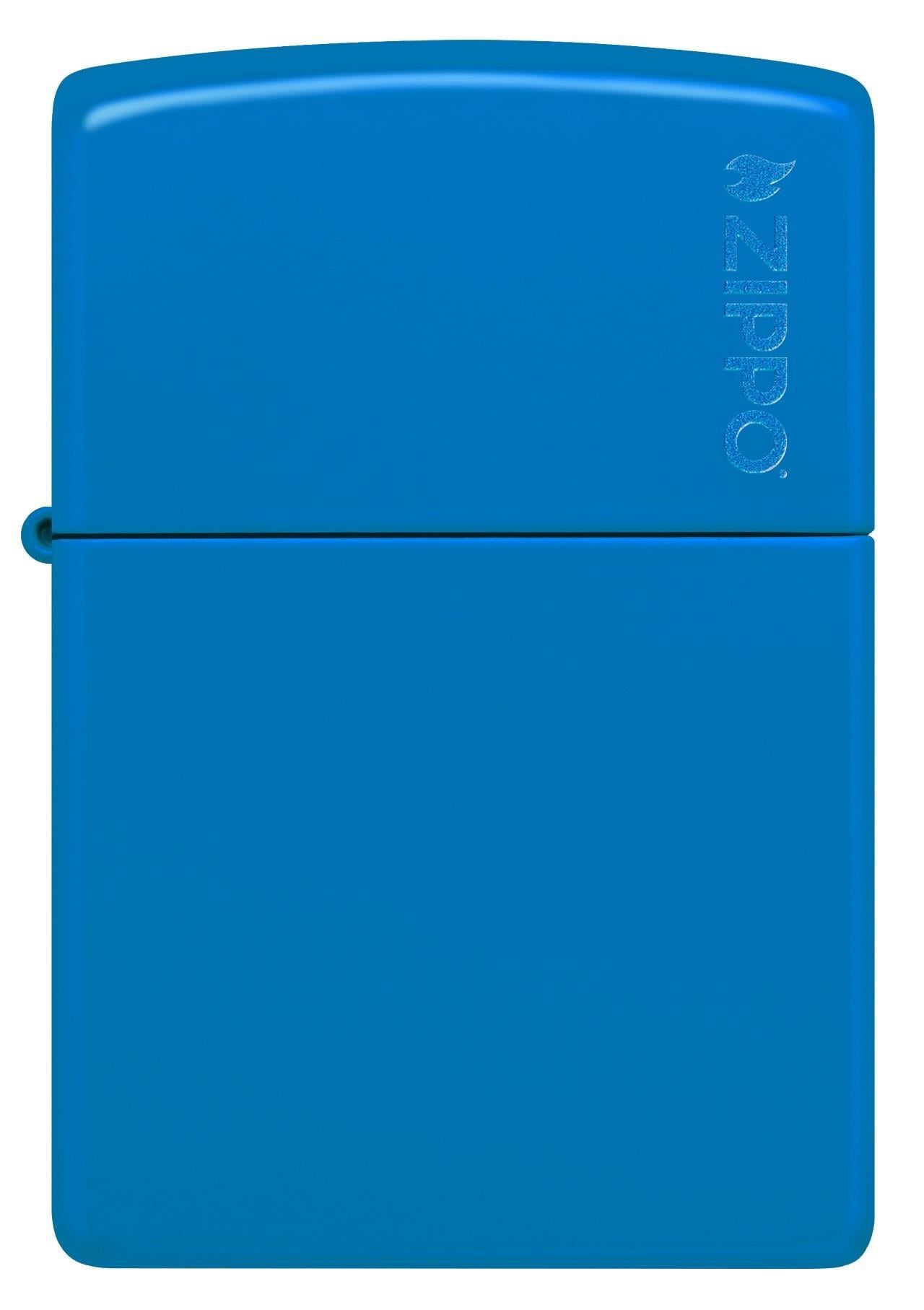 Zippo 48628 Sky Blue Logo ÇAKMAK 48628ZL-103374 (5-1)