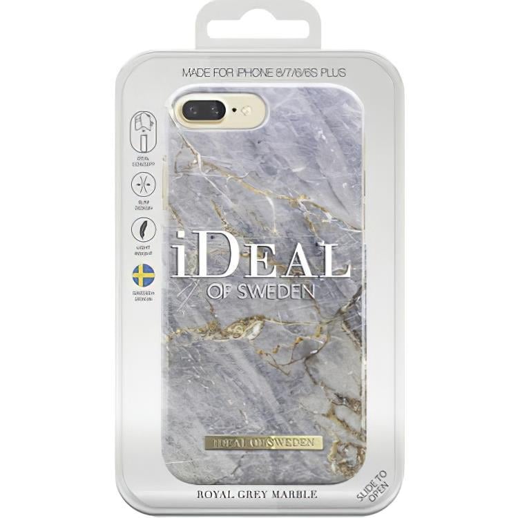 Ideal Of Sweden Iphone 8 Royal Grey Marble Arka Kapak