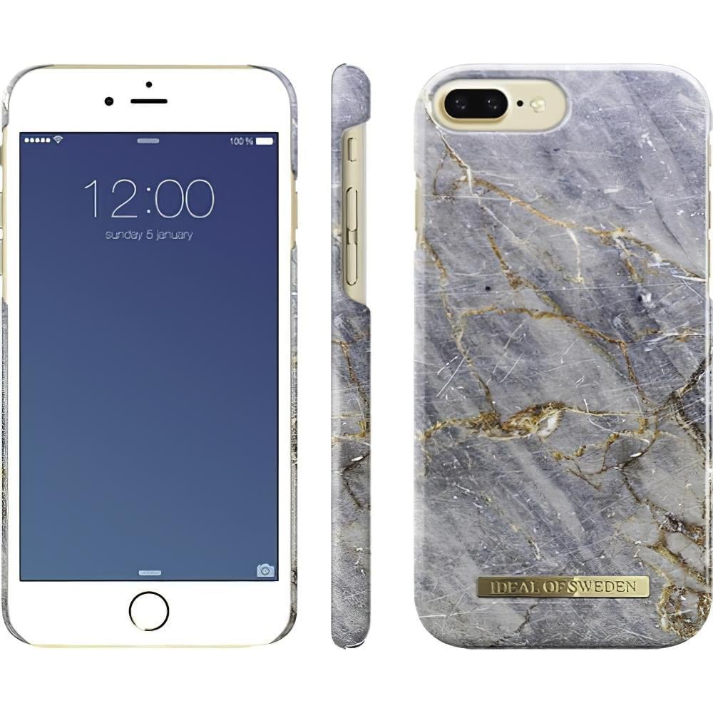 Ideal Of Sweden Iphone 8 Royal Grey Marble Arka Kapak