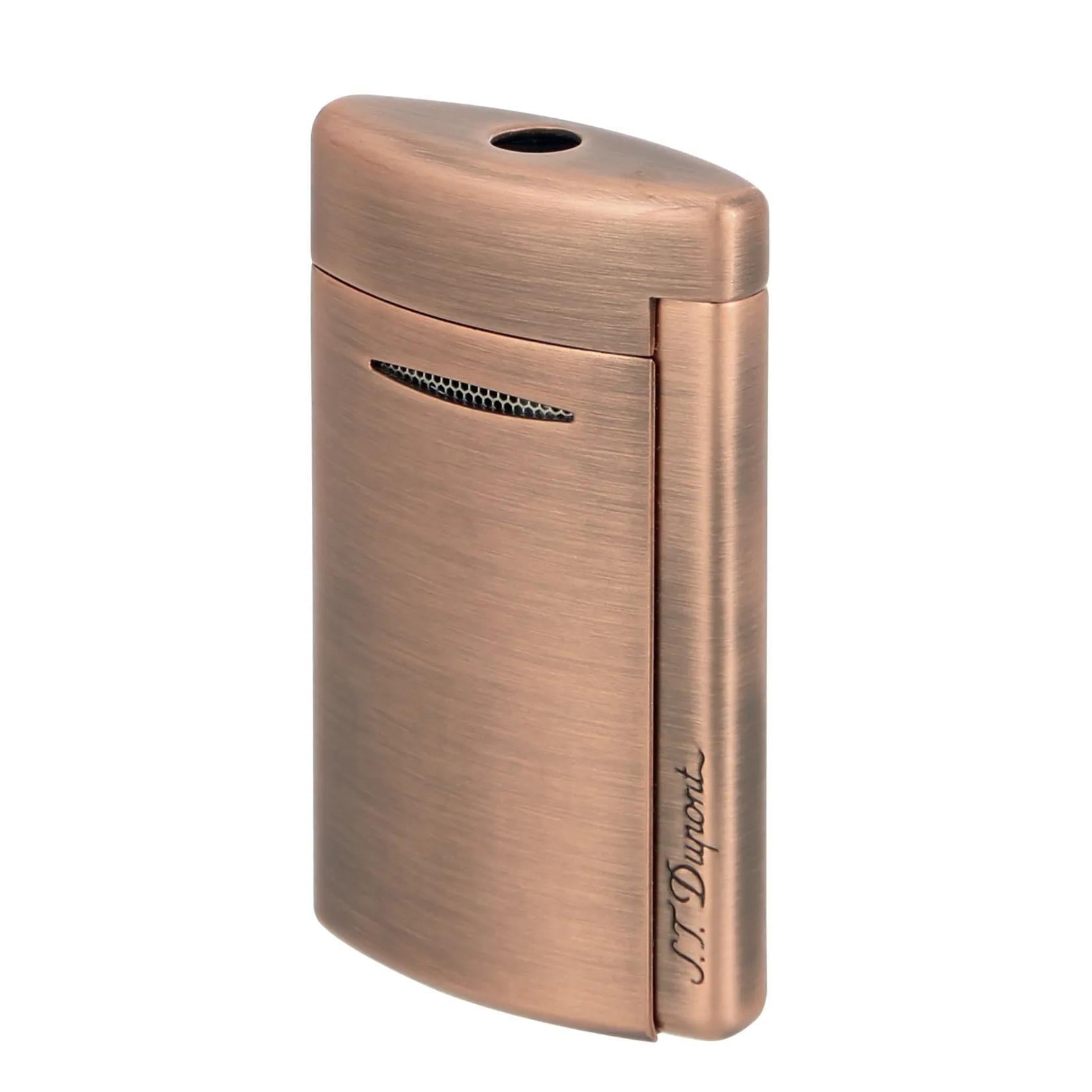 S.T.DUPONT LI MINIJET BRUSHED COPPER ÇAKMAK
