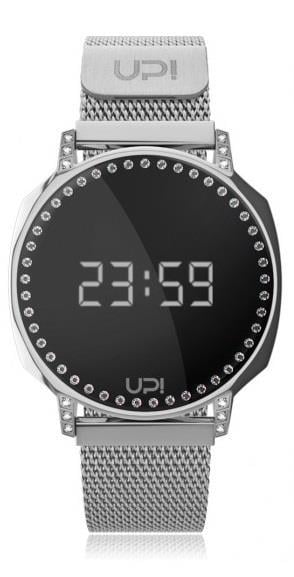 UPWATCH BAYAN KOL SAATİ XT SWAN SILVER SWAROVSKI ZIRCONIA 