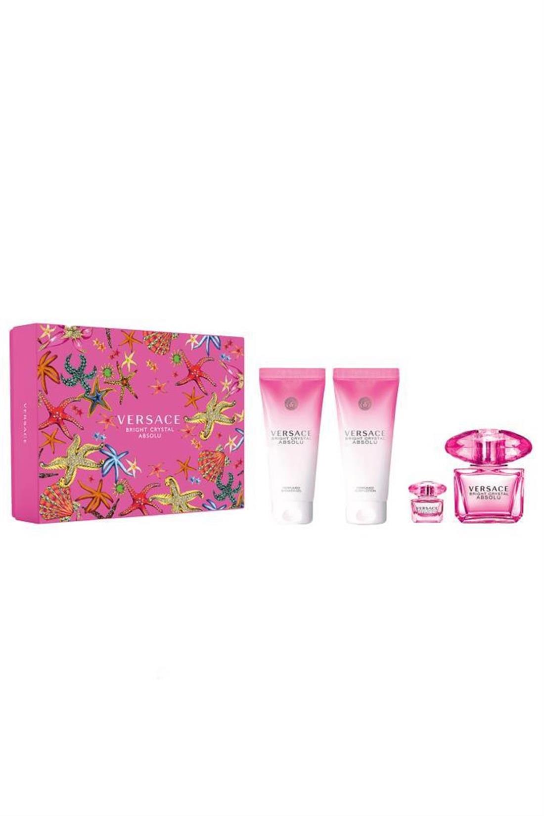 VERSACE BRIGHT CRYSTAL ABSOLU 90ml  EDP  SET  PARFÜM