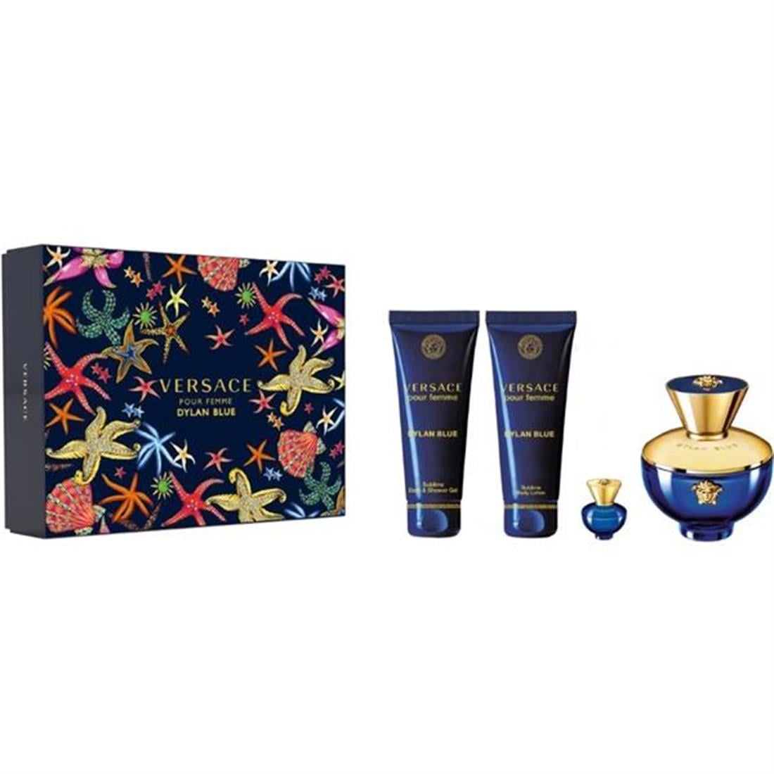 VERSACE DYLAN POUR FEMME 100ml EDP SET  PARFÜM