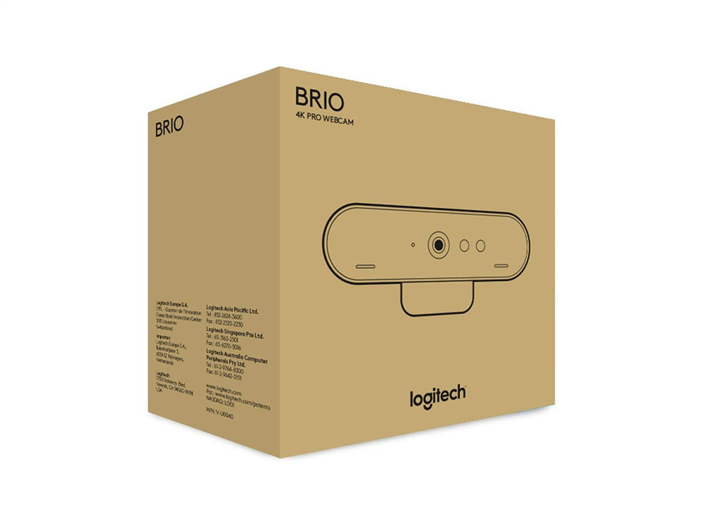 Logitech Brio 4K Ultra Hd Webcam 960-001106