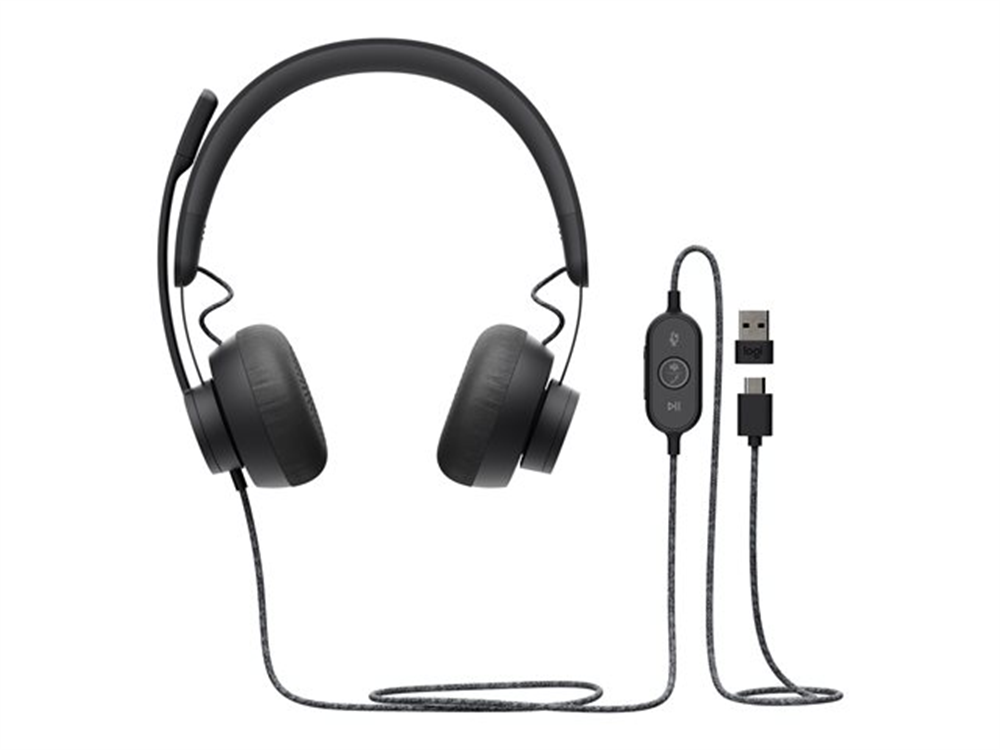 Logitech Zone Wired Ms Teams Sertifikalı Kablolu Kulaklık 981-000870