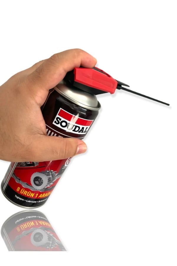 2 ADET SOUDAL MULTI SPREY 400 ML KİR PAS SÖKÜCÜ BAKIM SPREYİ KOBRA BAŞLIKLI