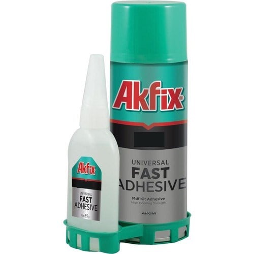 Akfix Profesyonel Mdf Kit Çift Kompenent Hızlı Yapıştırıcı 200ML