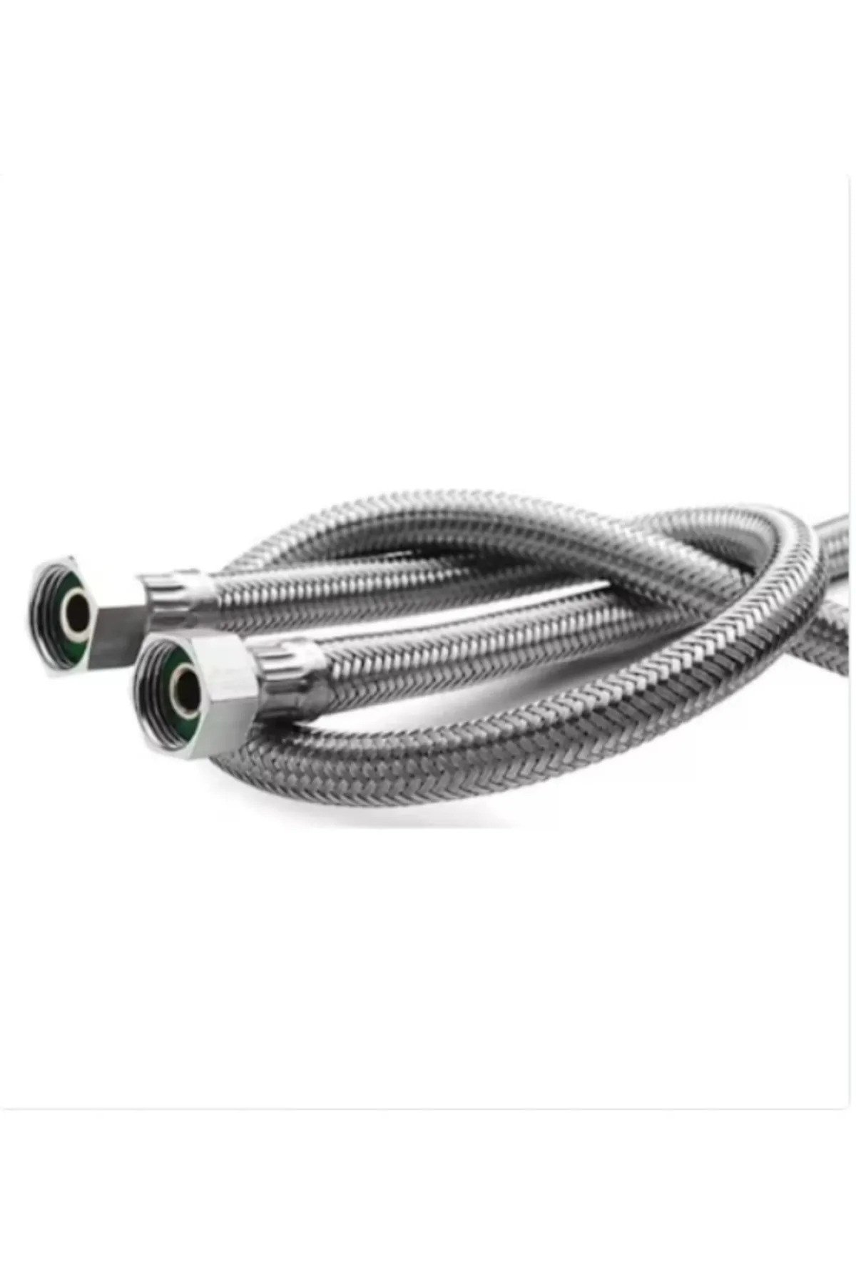 FLEX ÇELİK 1/2* 1/2 UÇ 100 CM BOY 1 ADET TAHARET VE KLOZET BAĞLANTISI