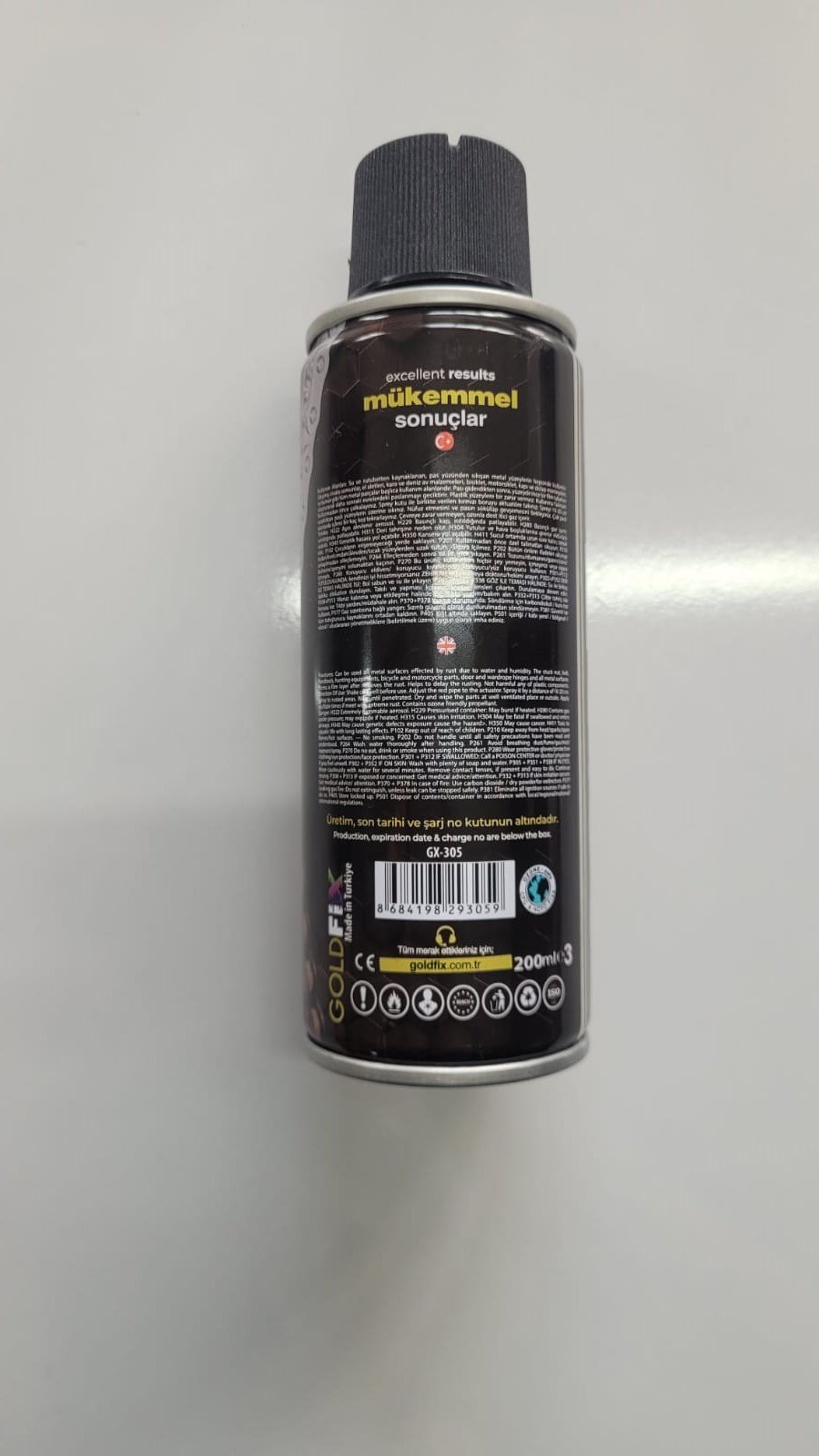 GOLDFİX PAS SÖKÜCÜ SPREY 200ML