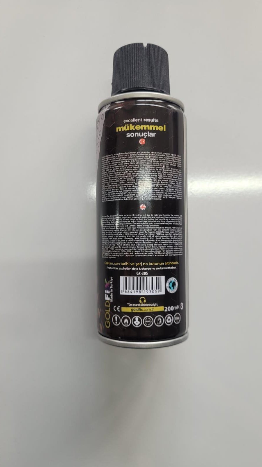 GOLDFİX PAS SÖKÜCÜ SPREY 200ML