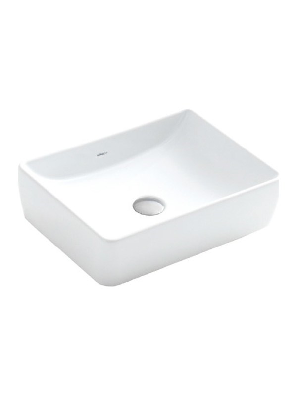 Güral Evo Mobilya Üstü Lavabo Endüstriyel( 2.Kalite) Beyaz 34*47 Dış Yükseklik  11 Cm