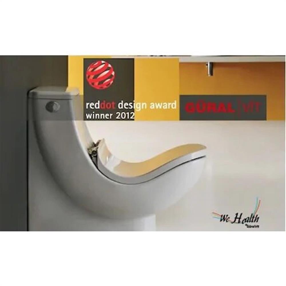 GÜRAL VİT WC HEALTH ÖDÜLLÜ KLOZET SETİ