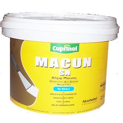 Marshall Caprinol Sn Macun Ahşap Macunu Beyaz 0,75
