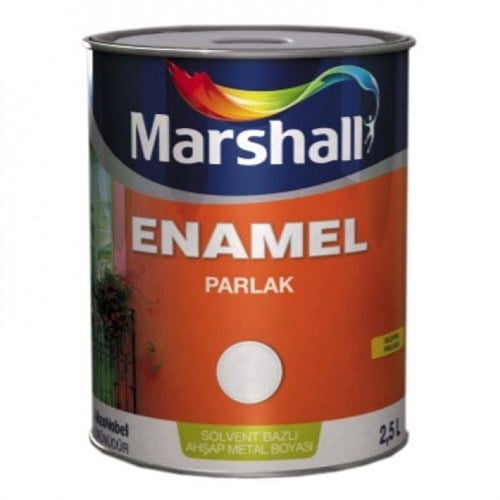 Marshall Enamel Parlak Sentetik Yağlı Boya 2,5 Lt Eflatun