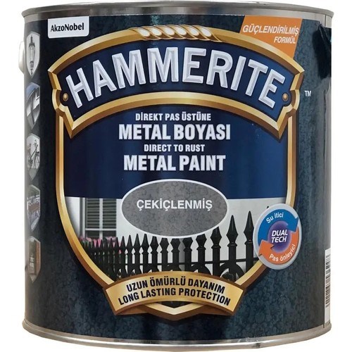 MARSHALL HAMMERİTE PAS ÖNLEYİCİ ÇEKİÇLENMİŞ METAL BOYASI BAKIR 2,5 LT