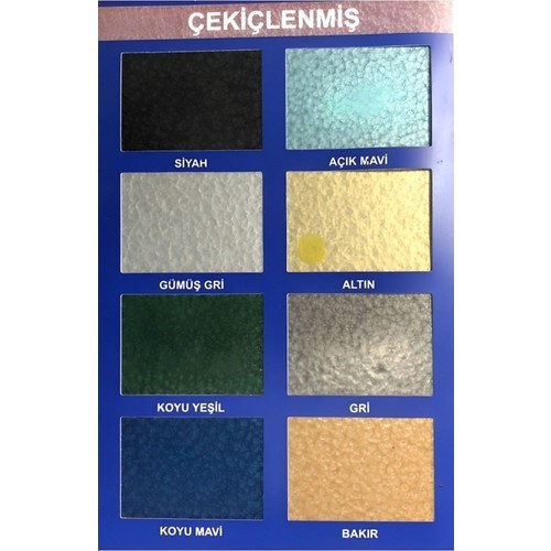 MARSHALL HAMMERİTE SU İTİCİ PAS ÖNLEYİCİ ÇEKİÇLENMİŞ METAL BOYASI AÇIK MAVİ 2,5 LT