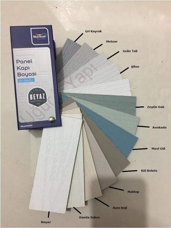 MARSHALL SOLVENT BAZLI PANEL KAPI BOYASI 2.5 LT BEYAZ