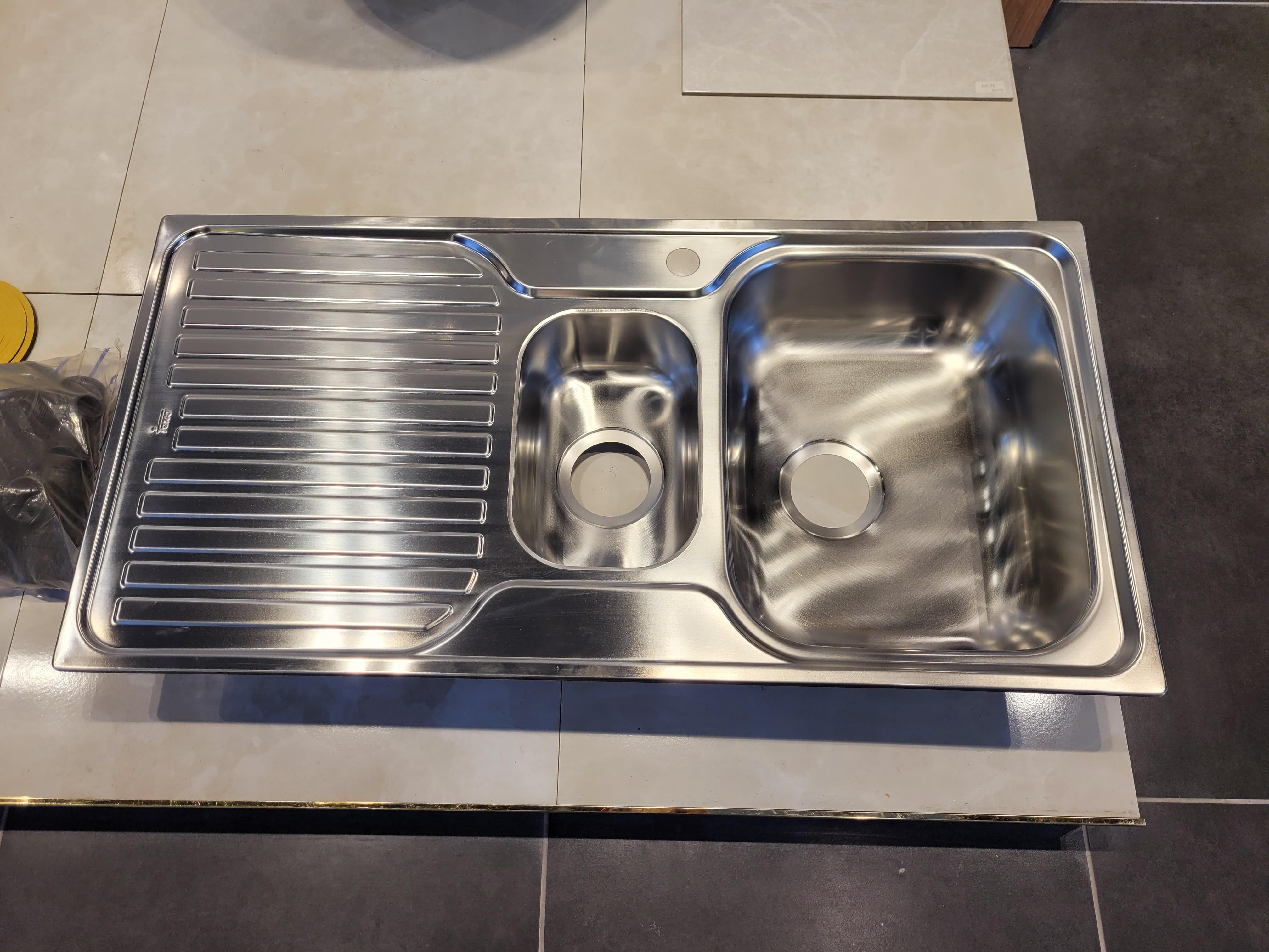 TEKA MUTFAK EVİYE PRINCESS 60-CN SOL DAMLALIKLI 50X100X16 CM