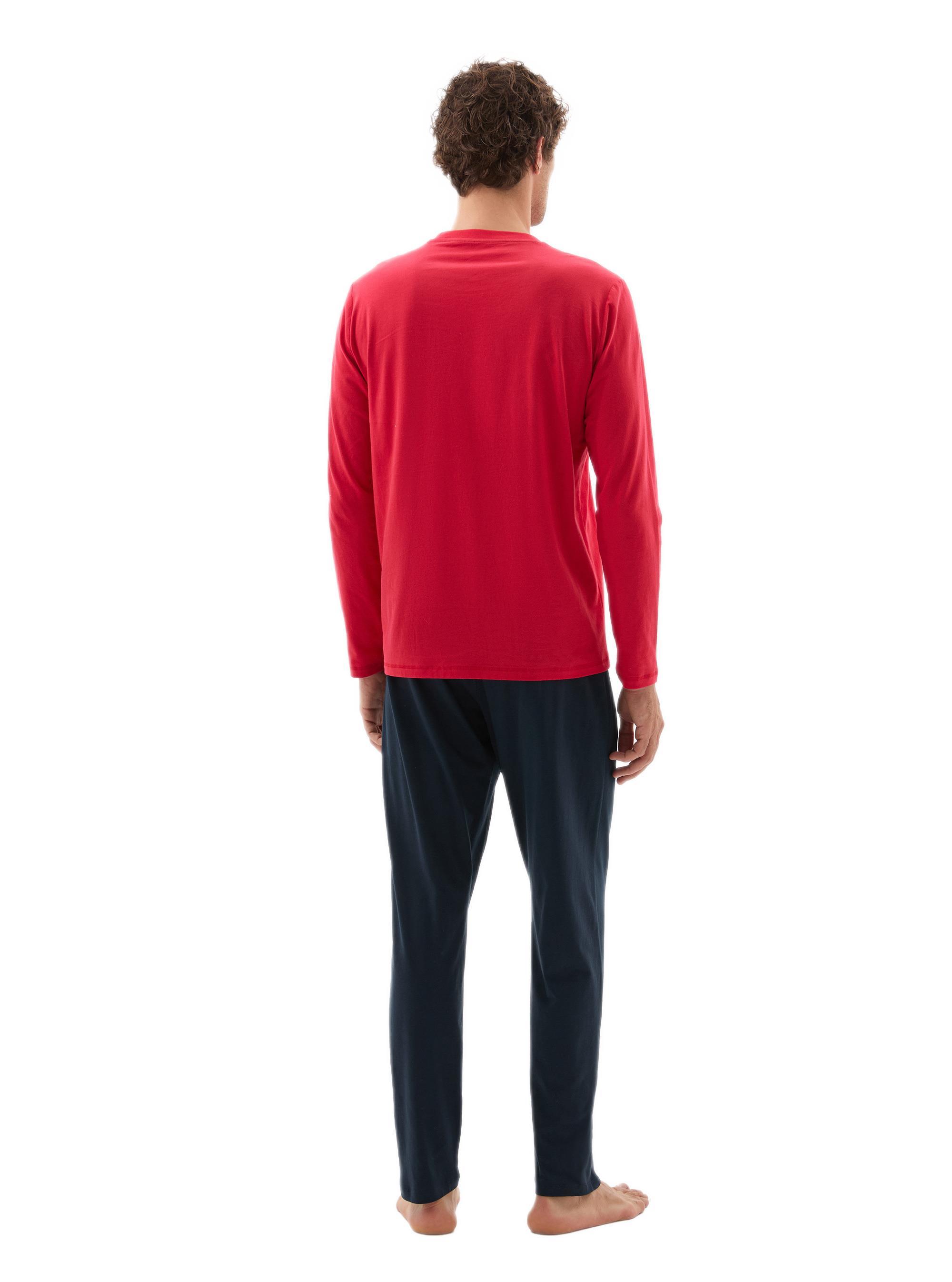 Blackspade Erkek Kırmızı Pijama Takımı 40792