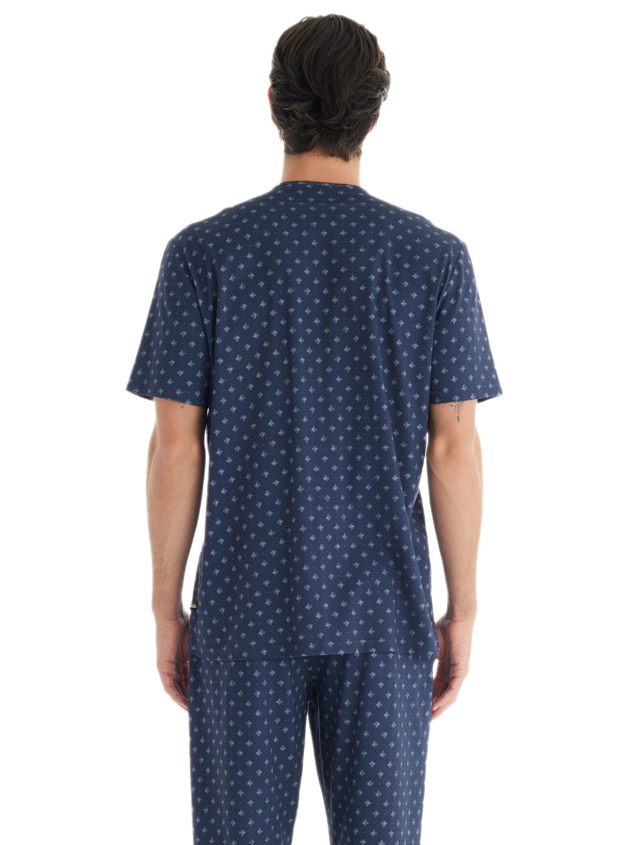 Blackspade Erkek Lacivert Pijama Takımı 40709