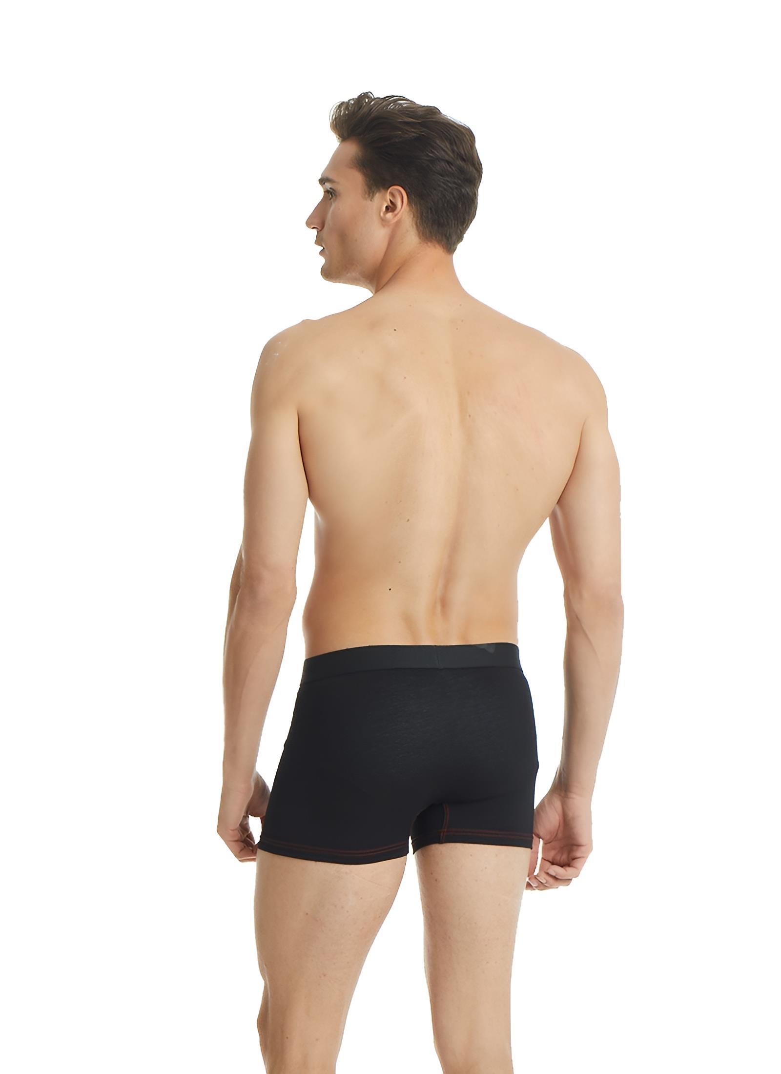 Blackspade Erkek Siyah Spor Boxer 9759