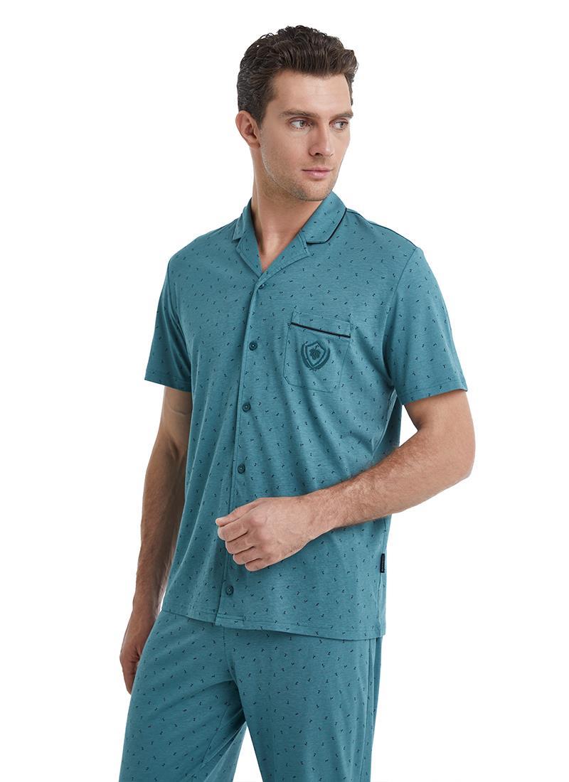 Blackspade Erkek Yeşil Pijama Takımı 40461 