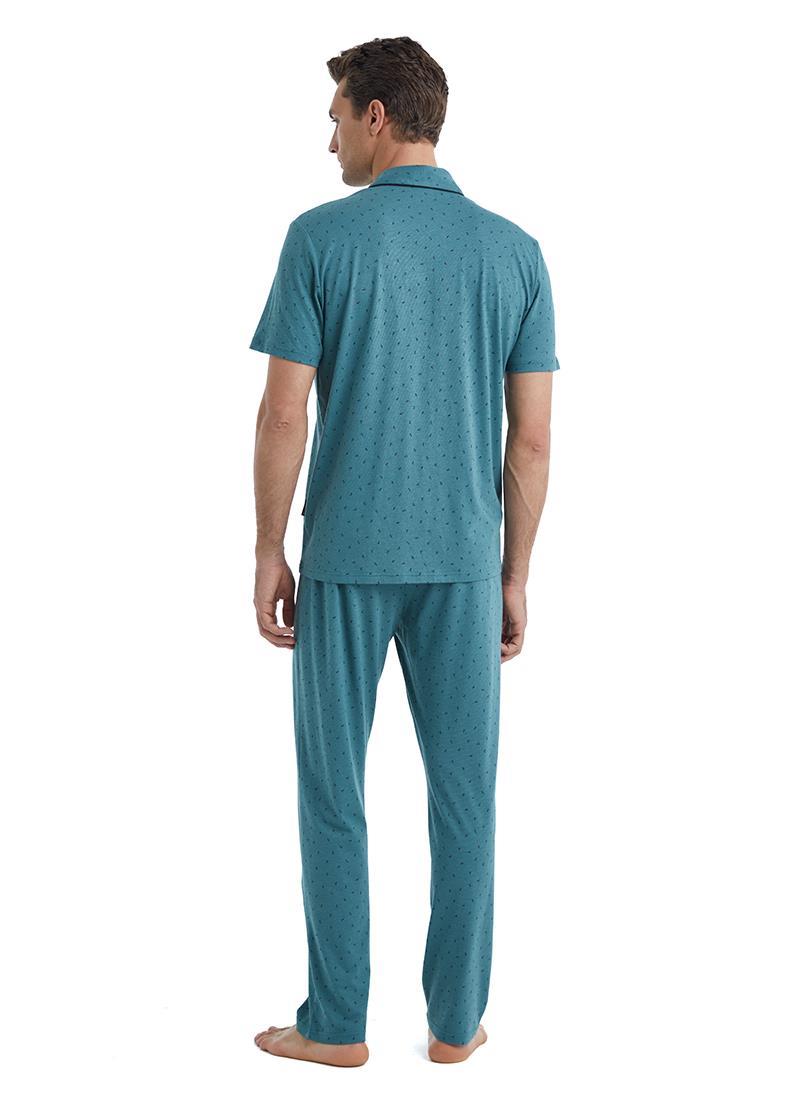 Blackspade Erkek Yeşil Pijama Takımı 40461 