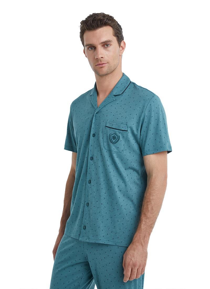 Blackspade Erkek Yeşil Pijama Takımı 40461 