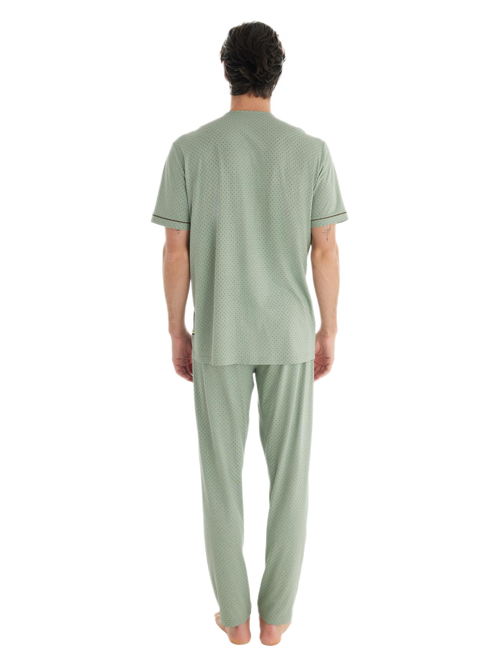 Blackspade Erkek Yeşil Pijama Takımı 40704