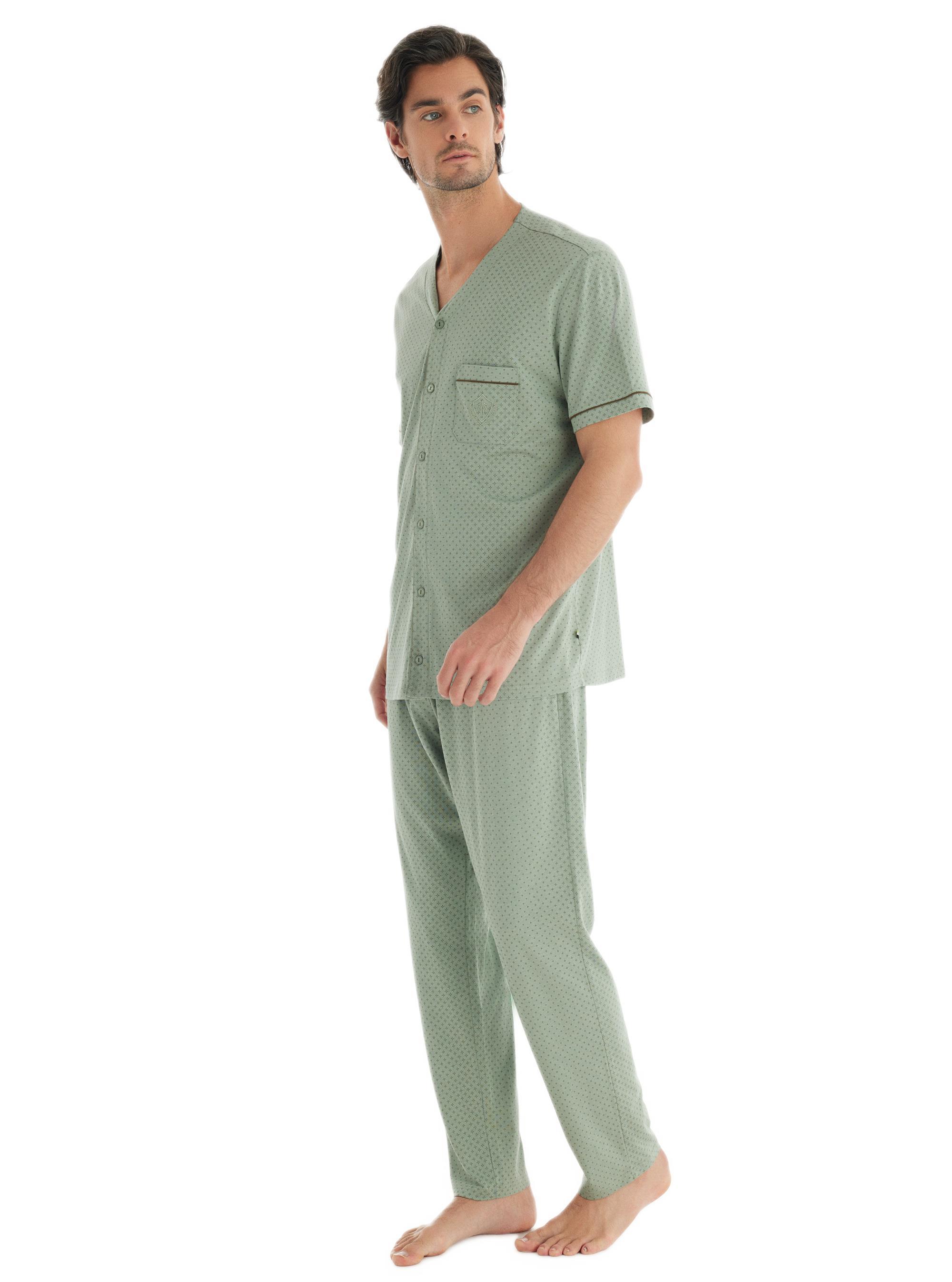 Blackspade Erkek Yeşil Pijama Takımı 40704