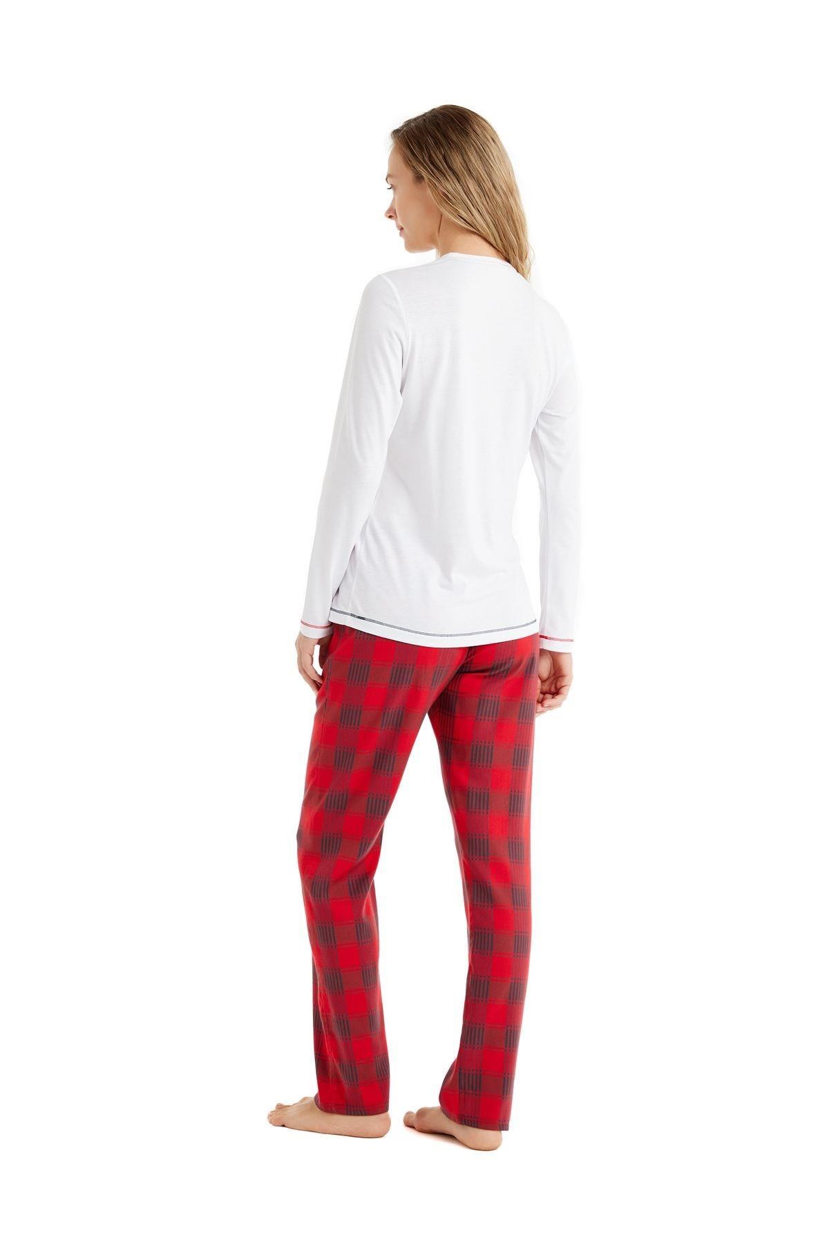 Blackspade Kadın Beyaz Pijama Takımı 51622