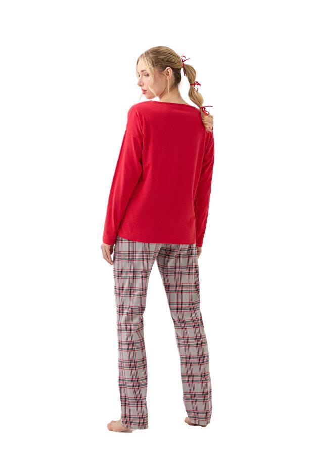 Blackspade Kadın Kırmızı Pijama Takımı 51967
