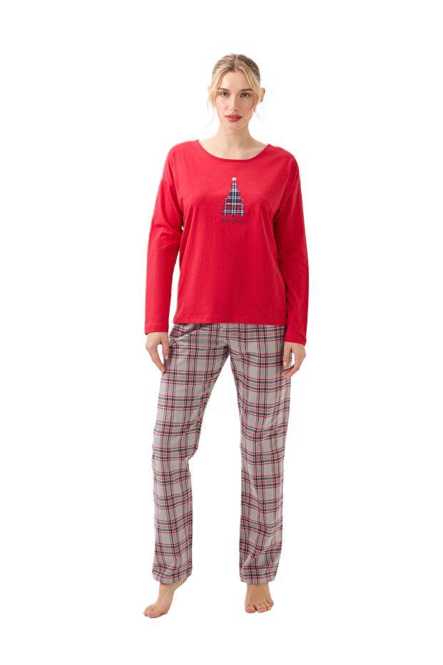 Blackspade Kadın Kırmızı Pijama Takımı 51967