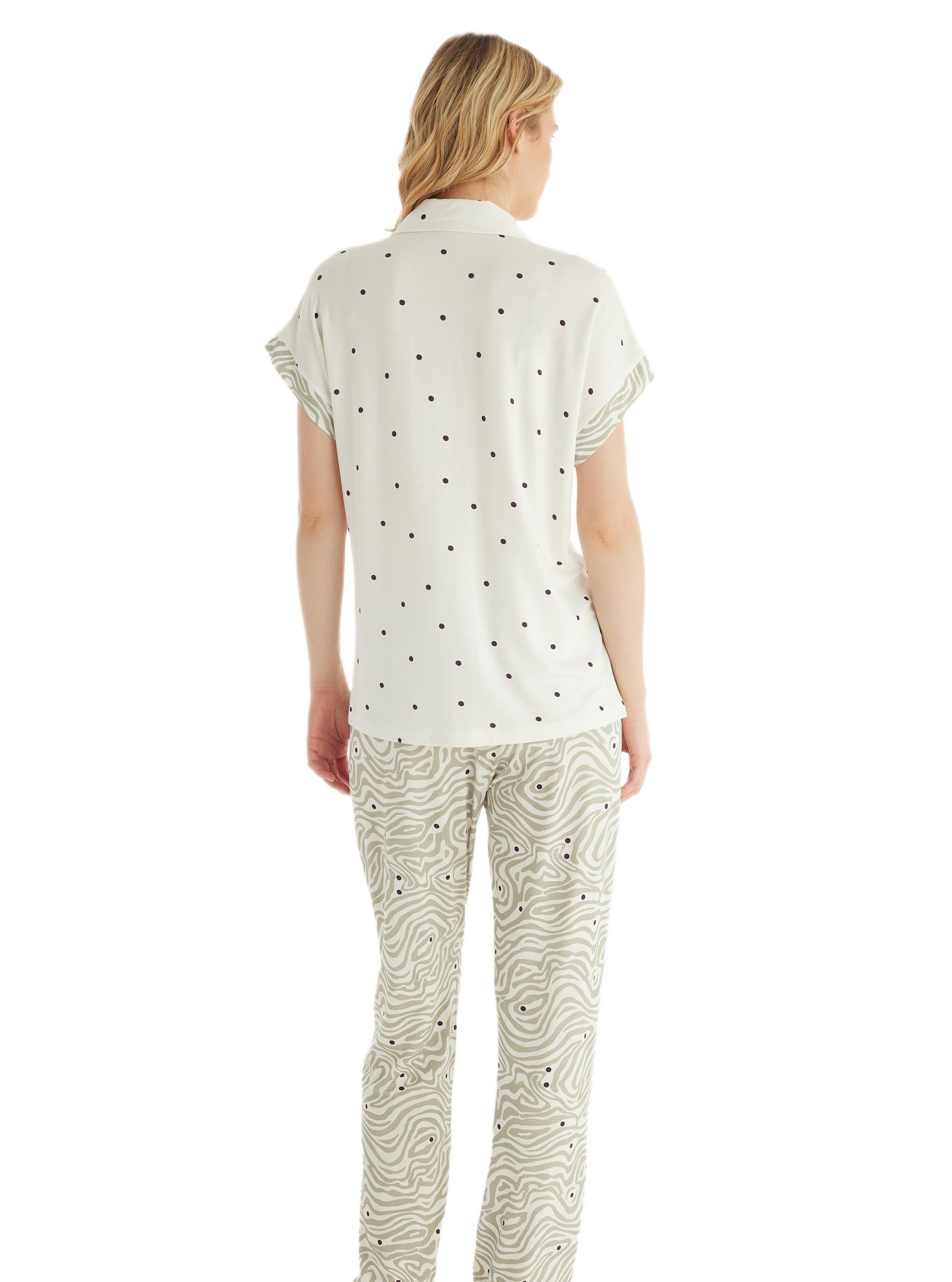Blackspade Kadın Krem Pijama Takımı 51857
