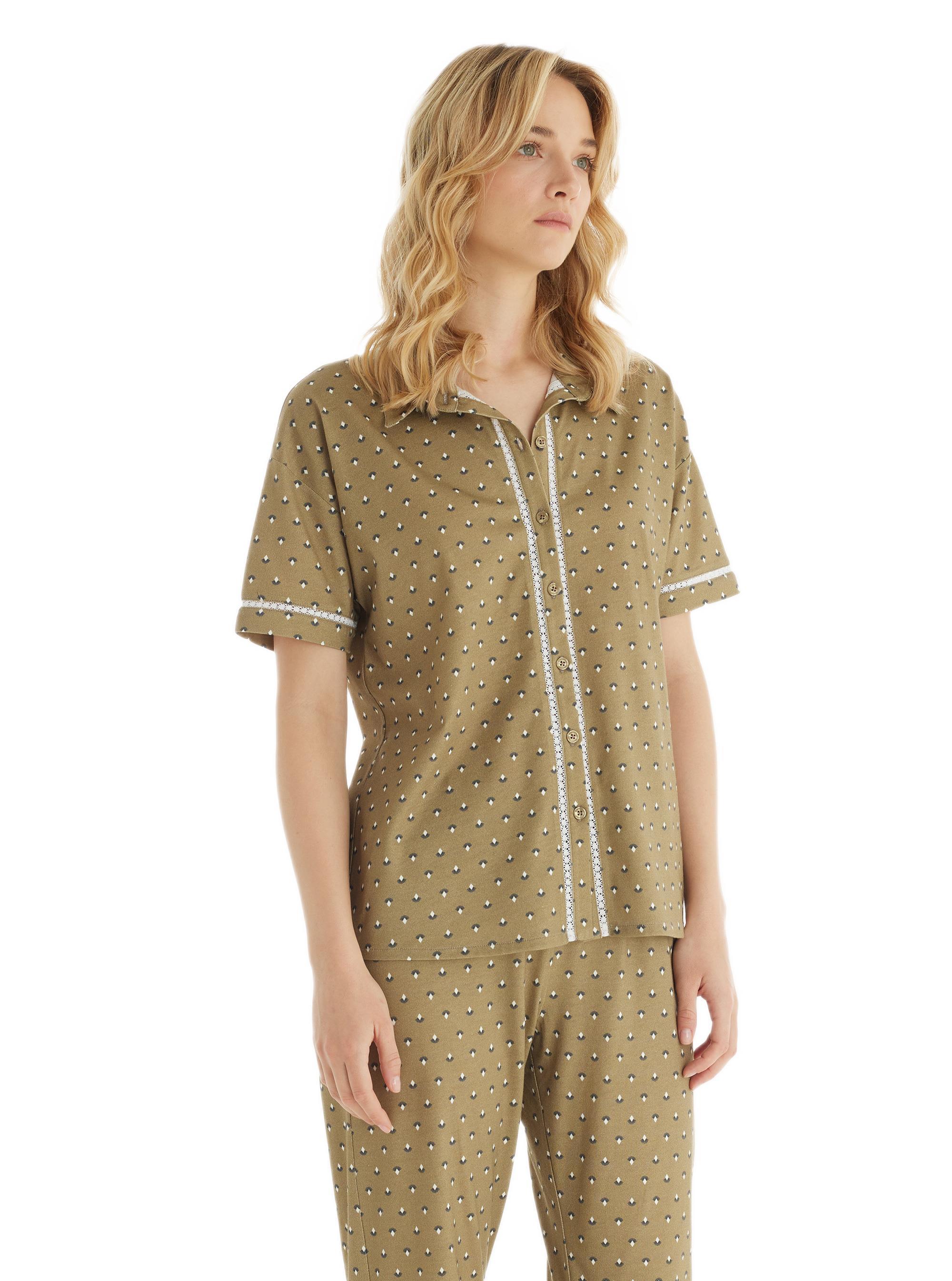 Blackspade Kadın Krem Pijama Takımı 51860